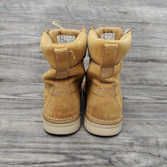 Timberland Brookton Women's Nubuck Leather Lace-up Hiking Combat Winter Boot - Picture 6 of 12